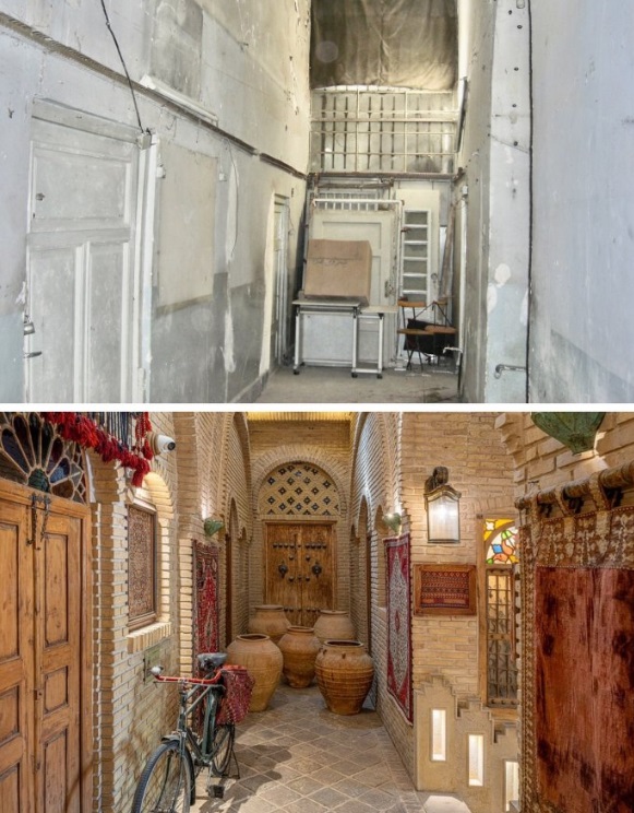 تصویری از یک بازسازی بی‌نظیر در شیراز زیبا