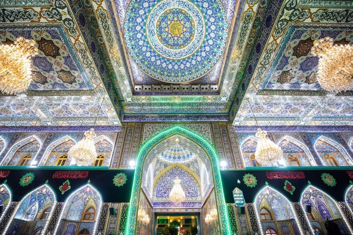 ارباب صدای قدم‌ات می‌آید/ سیاه پوش شدن حرم امام حسین (ع) در آستانه محرم