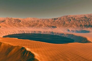 کشف شواهد تازه از وجود دریایی عظیم در مریخ