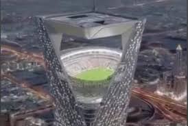 طرحی که جهان مهندسی را به چالش می‌کشد/ استادیوم خیالی عربستان