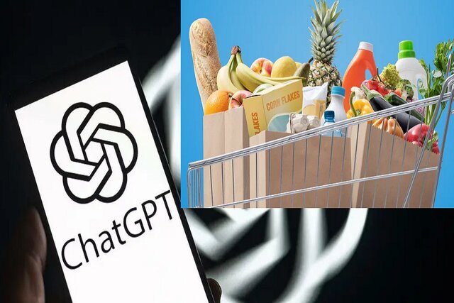 کاربران چت‌جی‌پی‌تی در حال چت کردن می‌توانند خواروبار بخرند