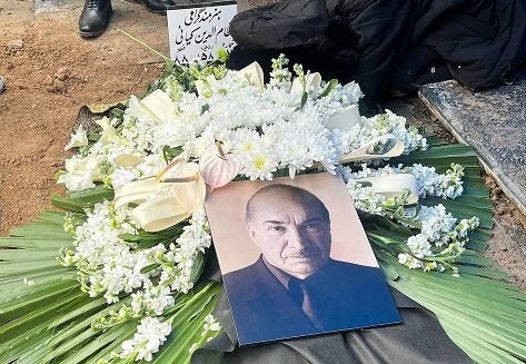 مرد خندان سینمای ایران در بهشت زهرا آرام گرفت