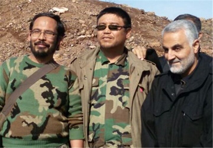 ابوحامد شهید غیرایرانی که در کنار سردار سلیمانی جنگید