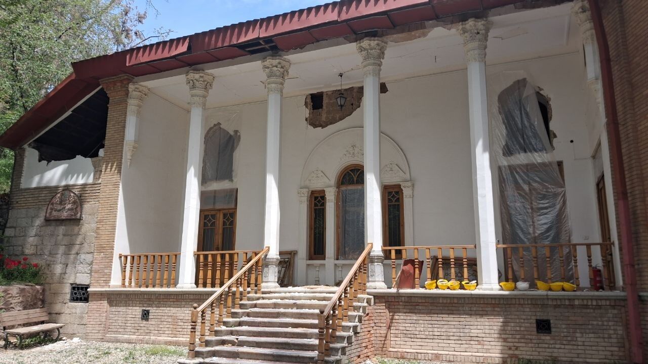 دشمن ۲۱ سنگرشکن به حریم کاخ سعدآباد شلیک کرد