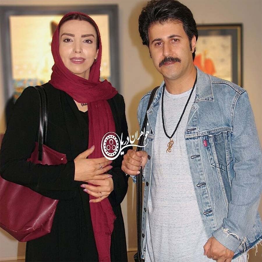 تیپ متفاوت «هومن حاجی عبداللهی» و همسرش /عکس 
