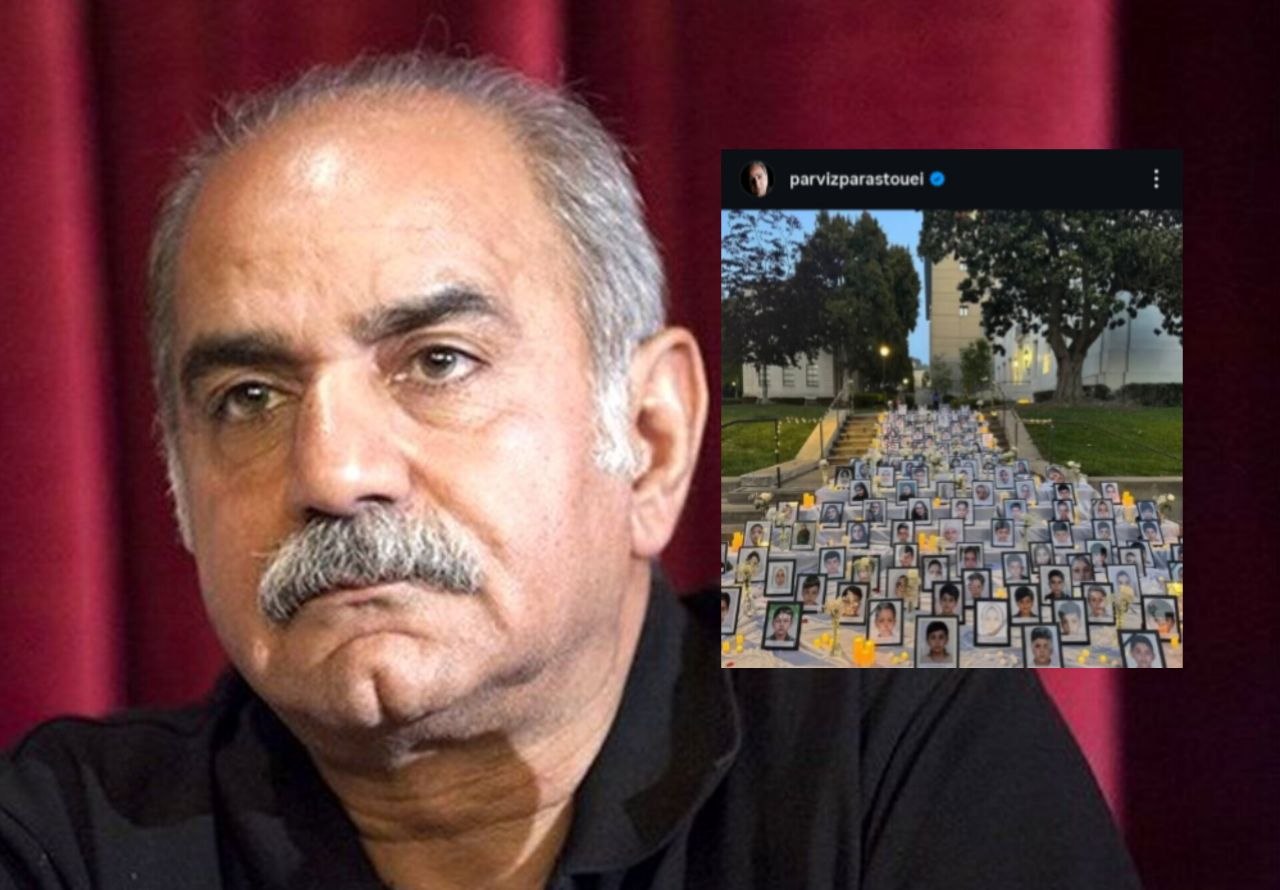 تصویر معناداری که پرویز پرستویی از کودکان میناب منتشر کرد