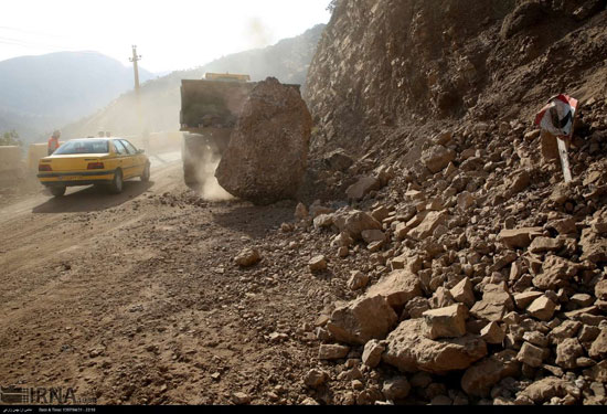 تصاویر/ خسارات زلزله ۵.۹ ریشتری دیروز کرمانشاه 
