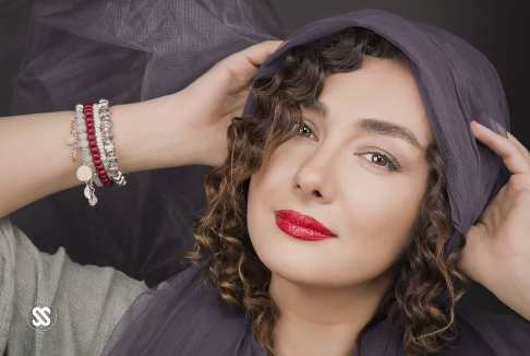 عکس: چهره هانیه توسلی با مدل موی فر و مجعد!