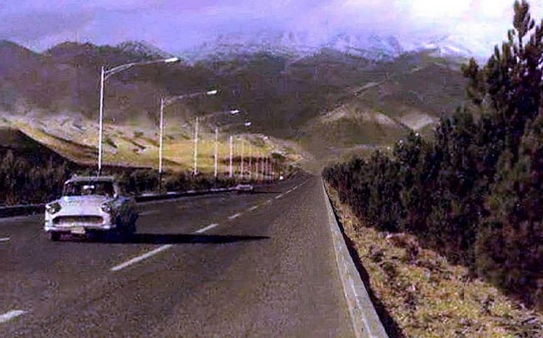 عکس: بزرگراه شمال تهران در ۴۵ سال قبل