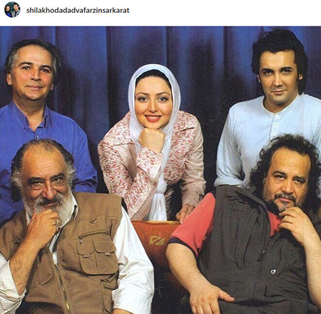 عکسی قدیمی از شیلا خداداد و سعید کنگرانی 