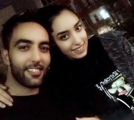 عکس جدید کیمیا علیزاده و همسرش