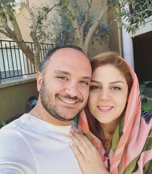 عکس: مجری خنداننده شو در کنار همسرش