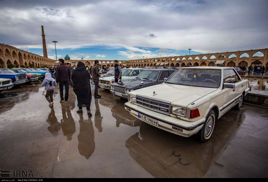 همایش خودرو‌های کلاسیک در اصفهان +عکس