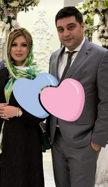 عکس عاشقانه «نیوشا ضیغمی» و همسرش