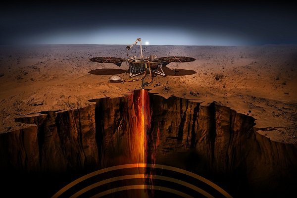گمانه زنی در مورد وجود حیات در عمق مریخ