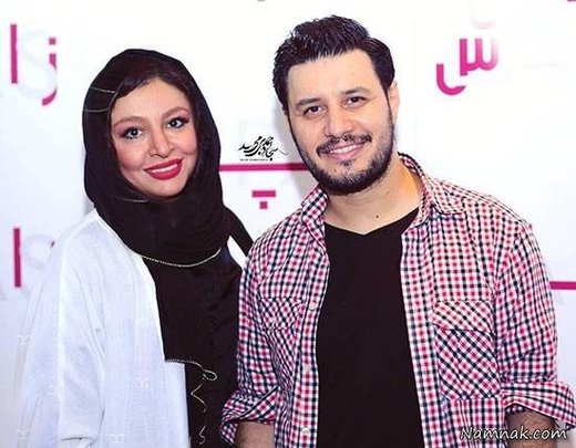 جواد عزتی و همسرش در یک جشن +عکس