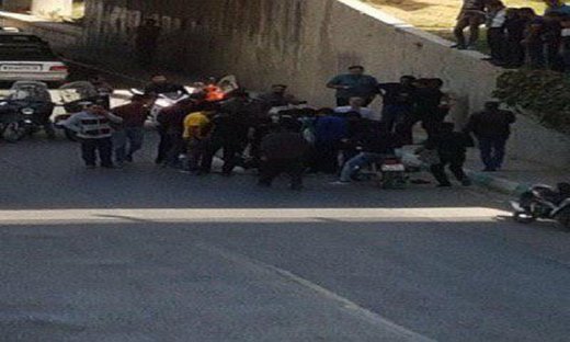 دومین دختر اصفهانی امروز از یک پل خود را به پایین پرتاب کرد +عکس