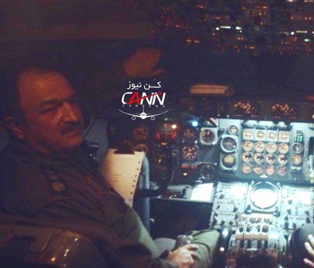 خلبان هواپیمای بوئینگ سانحه دیده درکرج +عکس