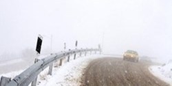  برف و کولاک شدید در محور‌های هراز و فیروزکوه +عکس