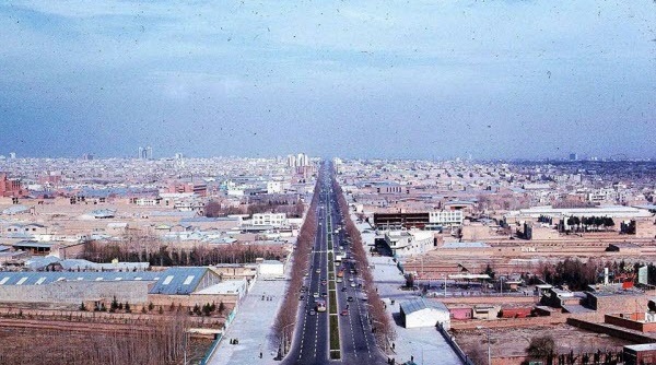  تهران از فراز برج آزادی ۴۴ سال پیش + عکس