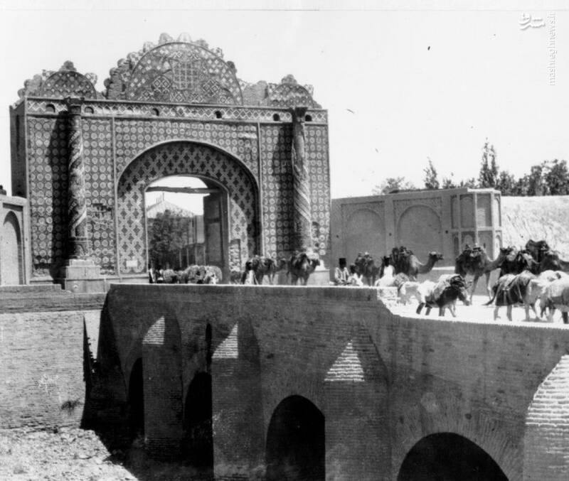دروازه دولت در زمان قاجار + عکس
