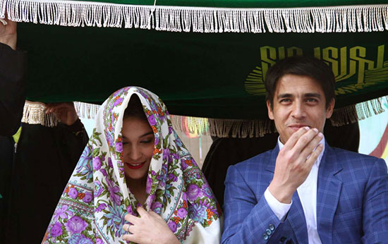 جشن ازدواج  ۳۵ زوج سیل‌زده در گلستان +عکس
