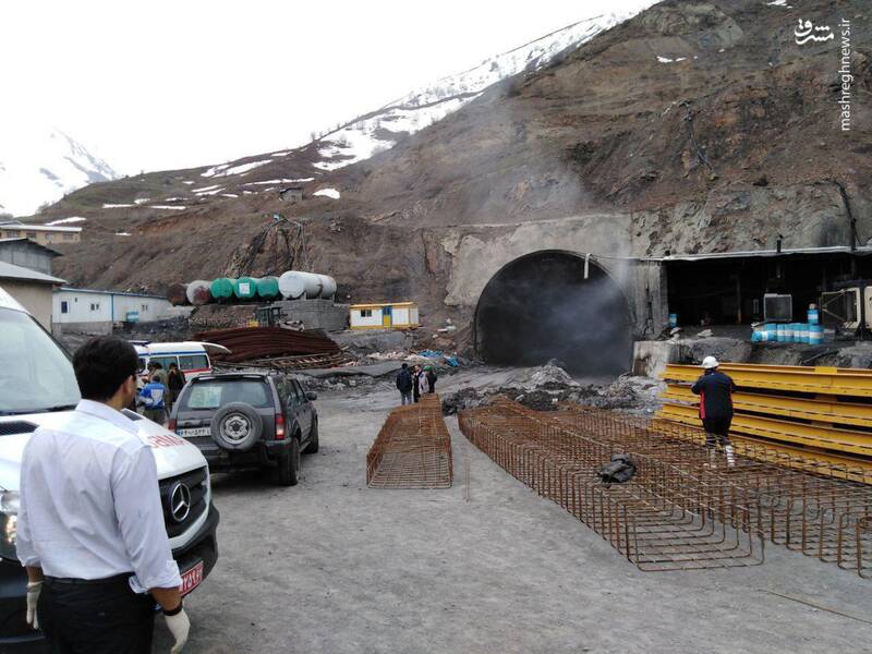  تونل آزادراه تهران_شمال منفجرشد + عکس