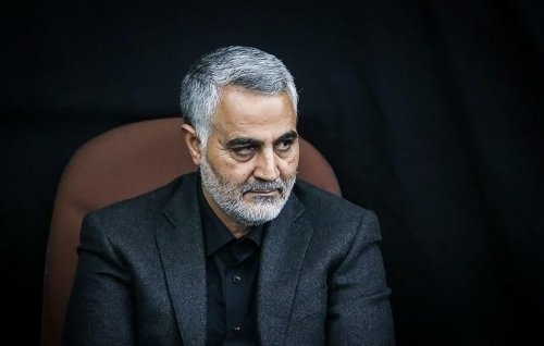 سردار سلیمانی در کنار فرماندهان حشدالشعبی +عکس