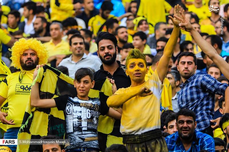 حواشی دیدار سپاهان و پرسپولیس +عکس