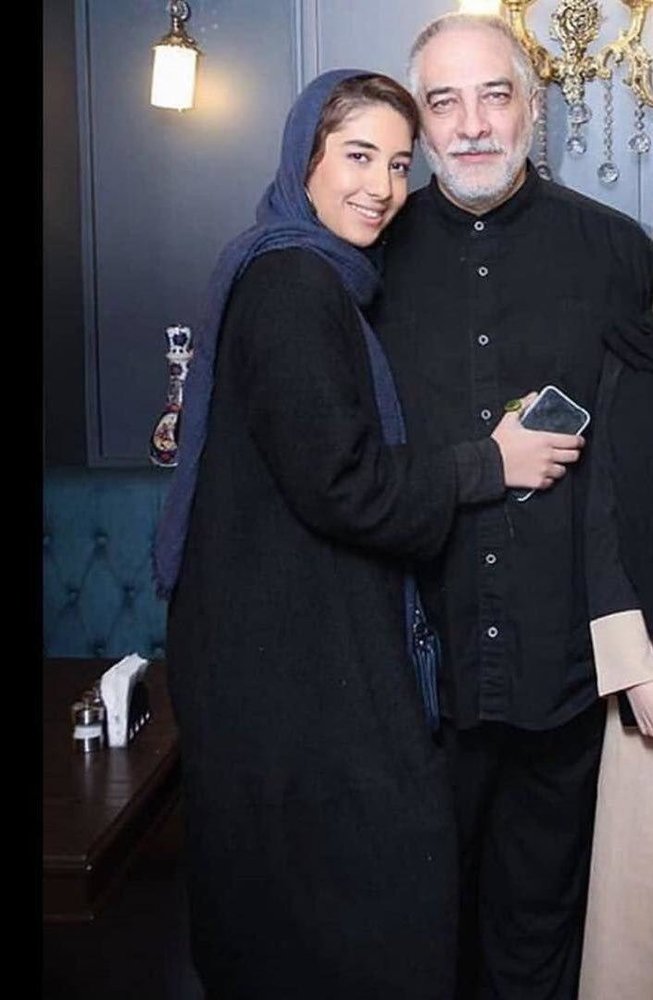  ایرج نوذری در کنار دخترش + عکس