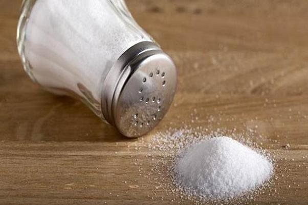 مصرف زیاد نمک موجب نفخ می‌شود