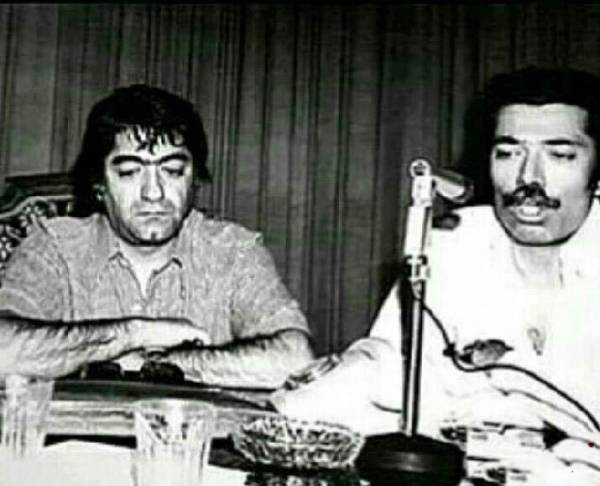 علی نصیریان و عزت الله انتظامی در سال‌های دور + عکس