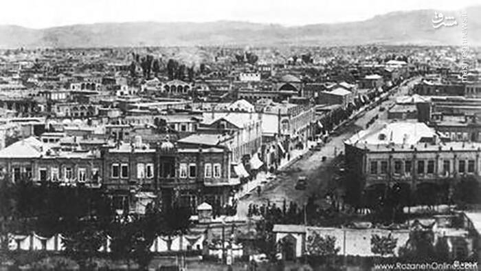 خیابان فردوسی تهران در سال ۱۳۳۵ +عکس