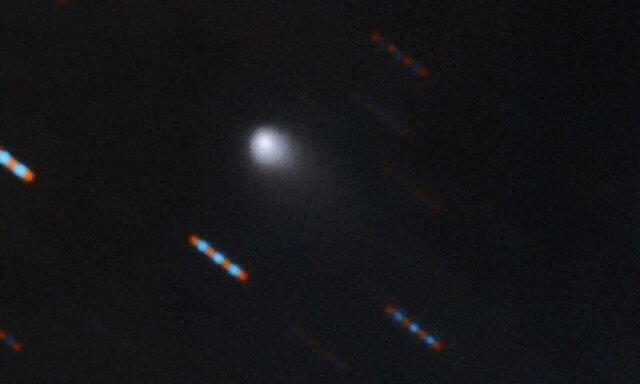 ثبت عکس رنگی از دومین دنباله‌دار بین ستاره‌ای