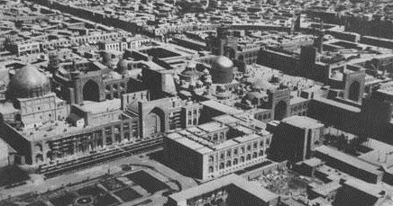 قدیمی‌ترین تصویر هوایی از حرم امام رضا (ع) +عکس