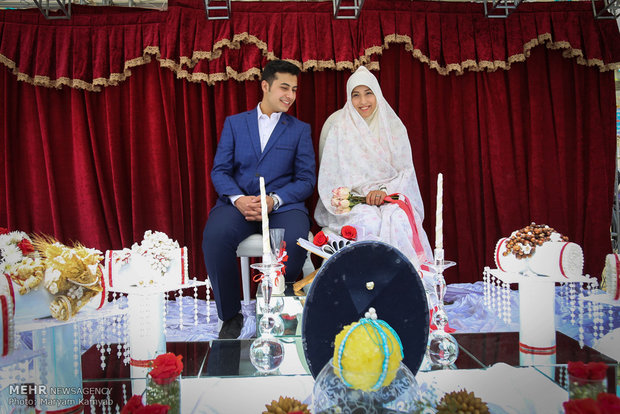 جشن ازدواج دانشجویی شاخه نبات برگزار می‌شود