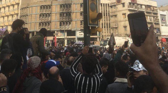 حادثه دلخراش در اعتراضات عراق +عکس