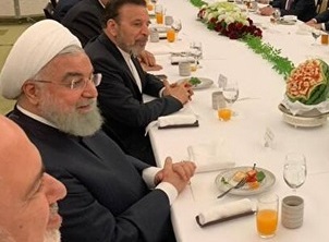 هندوانه یلدای ژاپنی‌ها برای حسن روحانی +عکس