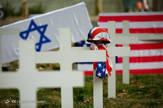 قبرستان نمادینِ سربازان آمریکایی در تهران +عکس