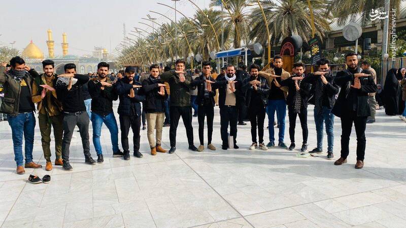  رجزخوانی جوانان عراقی برای آمریکایی‌ها +عکس