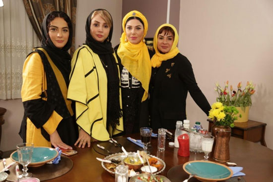 شام ایرانی به خانه بازیگران خارجی رفت +عکس