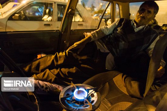 رانندگان ماشین خواب تاکسی‌های اینترنتی پایتخت +عکس