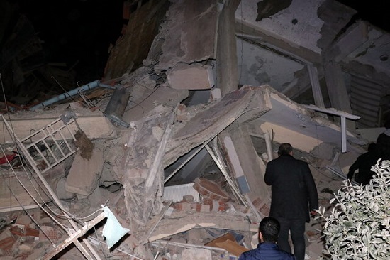 وقوع زلزله شدید در شرق ترکیه +عکس
