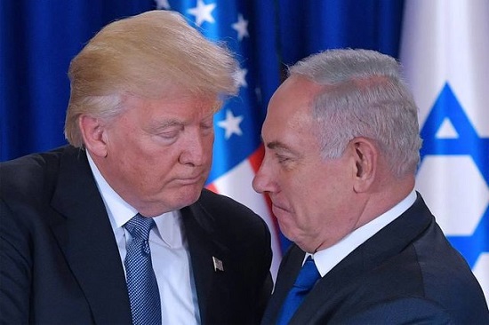 دل و قلوه دادن ترامپ و نتانیاهو بر سرِ معامله قرن