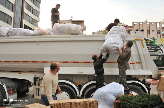کمک‌های مردم ترکیه به زلزله زدگان +عکس