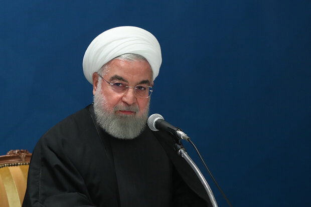 روحانی: قول می‌دهم شعاری را که روز اول مطرح کردم تا روز آخر پیگیری کنم