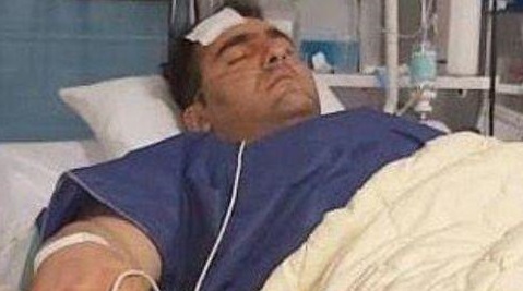 حمله به قوی‌ترین مرد ایران با اسلحه +عکس 