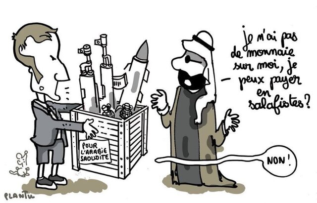 کاریکاتور بن سلمان در صفحه اول روزنامه لوموند +عکس 
