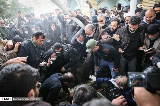 تشییع پیکر شهید اسداللهی در تهران خبرساز شد +عکس