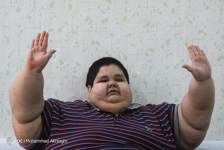 خداحافظ چاق‌ترین پسر ایران +عکس